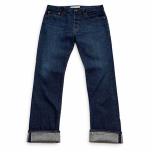 Gap 1969 Jeans Kaihara Japanese Selvedge Straight Jeans Mens 32x30